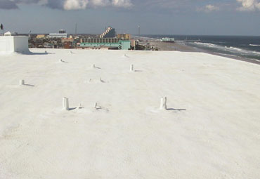 Cool roof coatings in Stamford